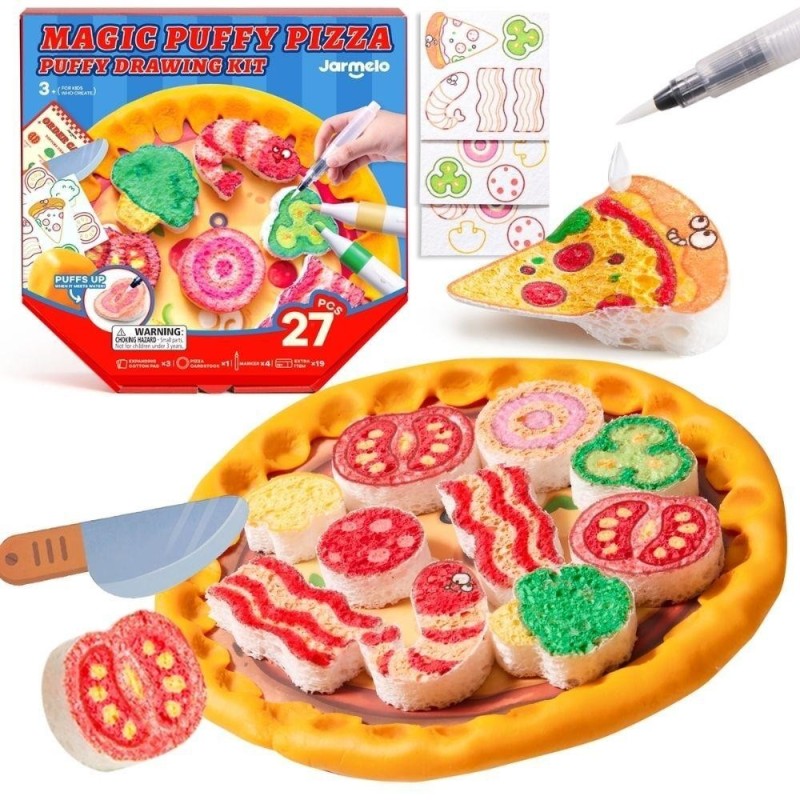 Set pintura de espuma - PIZZA Jarmelo