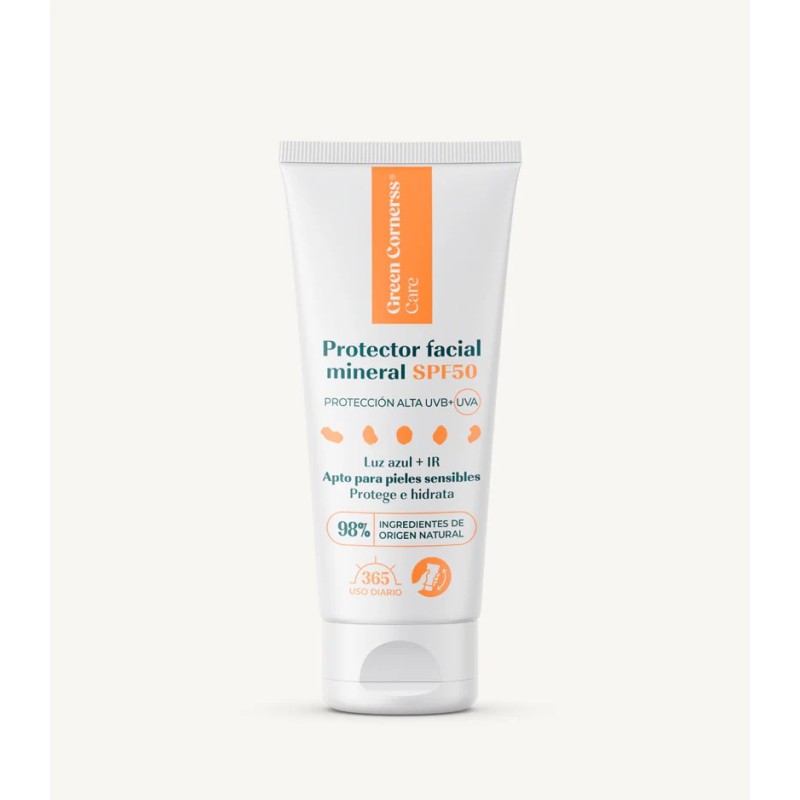 Protector solar mineral SPF50 Green Cornerss Protector solar mineral SPF50 Green Cornerss