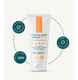 Fotoprotector mineral SPF50 con color | Piel sensible