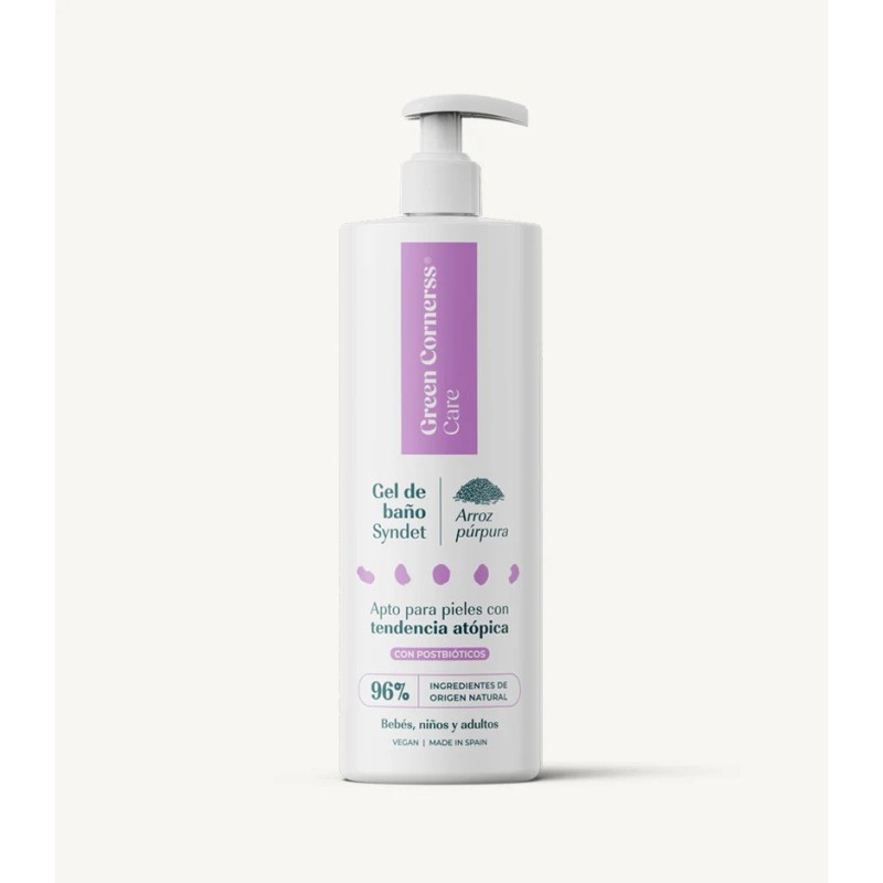 Gel de baño de arroz púrpura Green Cornerss Gel de baño de arroz púrpura Green Cornerss