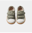 Zapatillas Respetuosas Bebé Deportivas Respetuosas Bobo kaki Piel Littlebluelamb
