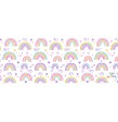 Gafas de Buceo Babymask rosas con Turbante de Arcoiris Fun Water