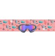 Gafas de Buceo Babymask Rosas con Turbante de Ballenas Fun Water