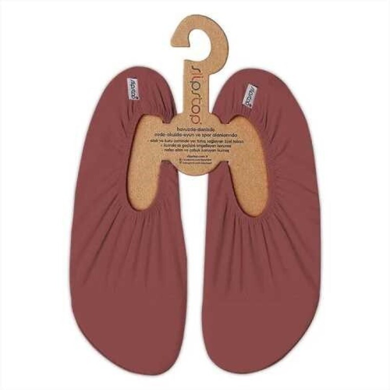 Slip Stop Adultos Burgundy