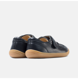 Zapatos Arreglados Respetuoso Brogue Negro de Piel Littlebluelamb