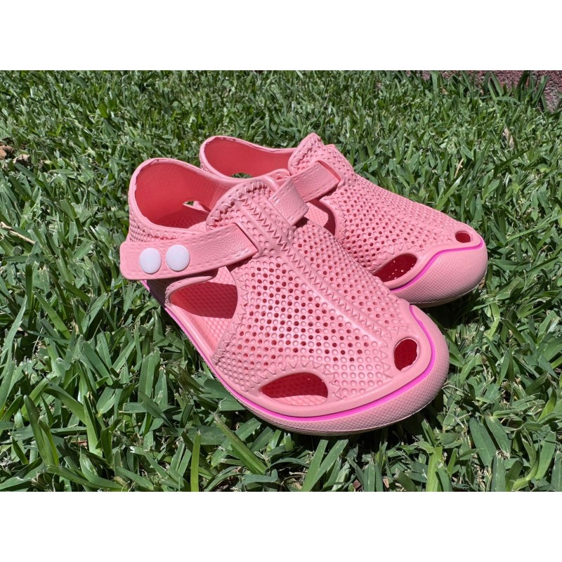 Sandalias Clogs Coral  Todoterreno para niños