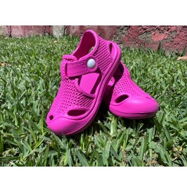 Buy Sandalias Clogs Bebé Fucsia Todoterreno para