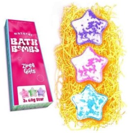 Pack 3 Bombas de Baño Estrella con Sorpresa | Regalo Infantil