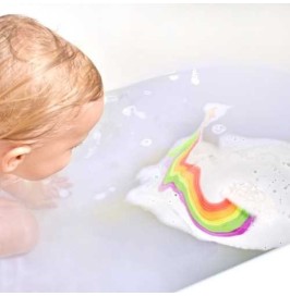 Bomba de Baño Rainbow Arcoíris 110g | Baño Sensorial Infantil