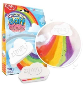 Bomba de Baño Rainbow Arcoíris 110g | Baño Sensorial Infantil
