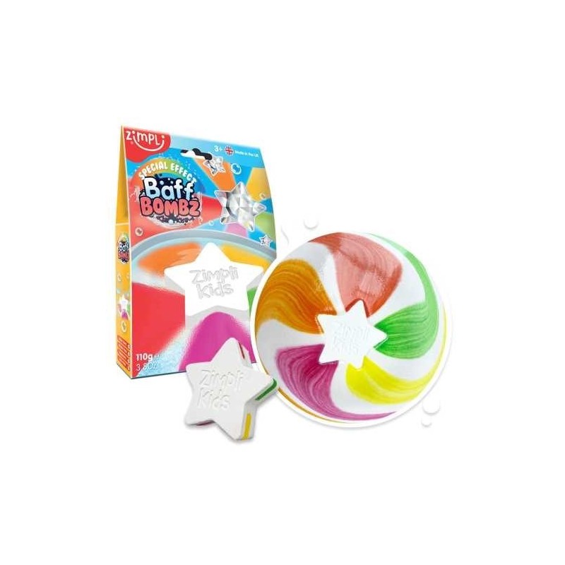 1 Bomba de Baño RAINBOW con Efecto Estrella. 110 gramos 1 Bomba de Baño RAINBOW con Efecto Estrella. 110 gramos
