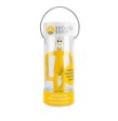 Mordedor Matchstick Monkey con Cola Amarillo