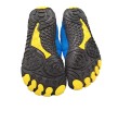 Zapatillas Escarpín Antideslizantes Barefoot Azul-Amarillo