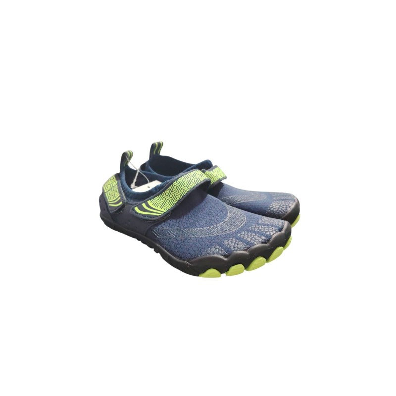 Zapatillas Escarpín Antideslizantes Barefoot Marino-Verde Zapatillas Escarpín Antideslizantes Barefoot Marino-Verde