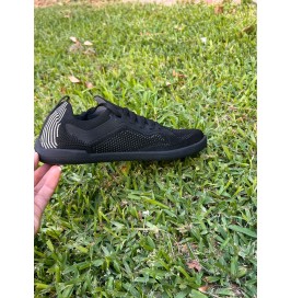 Zapatillas Deportivas Barefoot Tejido Negras