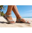 Sandalias respetuosas kaki de ZapaLapa