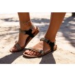 Sandalias respetuosas marrones de ZapaLapa
