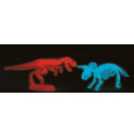 Bloque Excavación Dinosaurio Luminoso | Kit Paleontólogo Infantil