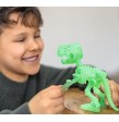 DINOS - Kit de Construcción T-Rex Fluorescente Moses