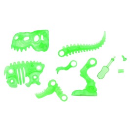 Kit Construcción T-Rex Fluorescente | Dinosaurio que Brilla