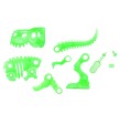 DINOS - Kit de Construcción T-Rex Fluorescente Moses