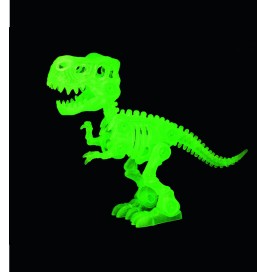 DINOS - Kit de Construcción T-Rex Fluorescente Moses