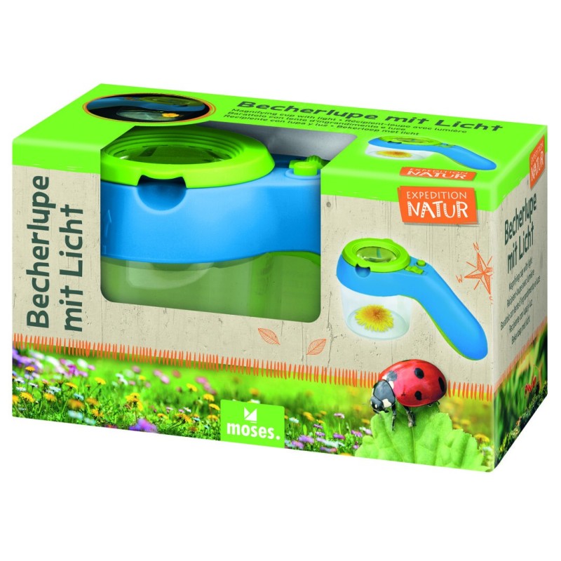 Recipiente con Lupa y Luz LED Moses Recipiente con Lupa y Luz LED Moses