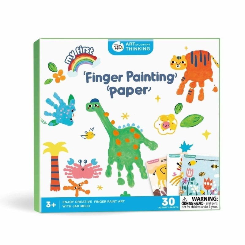 Cuaderno para pintura de dedos Jarmelo Cuaderno para pintura de dedos Jarmelo