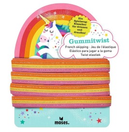 Goma Twist Rainbow | Goma Elástica para Saltar con Purpurina