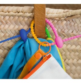 Bridas de Neón Twist & Fix | Set de 4 Bridas Reutilizables
