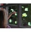 Pegatinas fluorescentes para ventana Moses