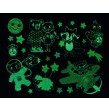 Pegatinas fluorescentes para ventana Moses