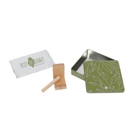 Caja Huella de Bebé Cuadrada - Olive Tree Petit Artichaut
