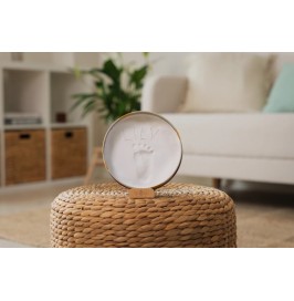 Caja de Bebé Redonda Little Prairie | Huellas de Bebé