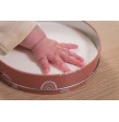Caja Huella de Bebé Redonda Rainbow Terracotta Petit Artichaut