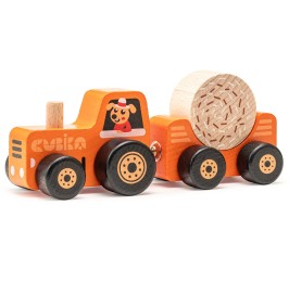 Tractor de Madera de Cubika