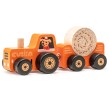 Tractor de Madera de Cubika