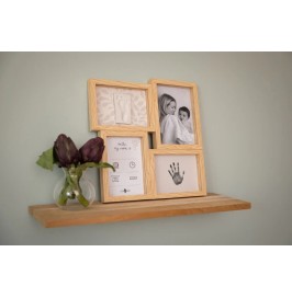 Marco Puzzle Ivy Grey | Huellas y Recuerdo de Nacimiento