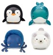 Dooballs Ocean– Set de 4 Pelotas Sensoriales para Bebés - Little Big Friends