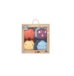 Dooballs Amigos Dinos – Set de 4 Pelotas Sensoriales para Bebés - Little Big Friends