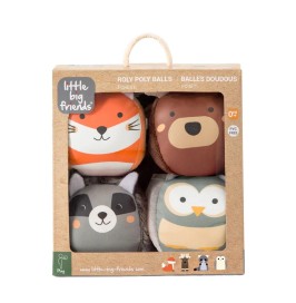 Dooballs Bosque | Set de 4 Pelotas Sensoriales para Bebés