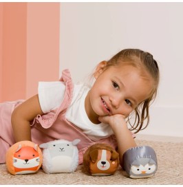 Dooballs Bosque | Set de 4 Pelotas Sensoriales para Bebés