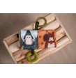 Libro Sensorial de Tela Bosque para Bebés - Little Big Friends Libro Sensorial de Tela Bosque para Bebés - Little Big Friends