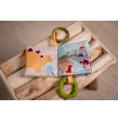 Libro Sensorial de Tela Amigos Dino para Bebés - Little Big Friends Libro Sensorial de Tela Amigos Dino para Bebés - Little Big Friends