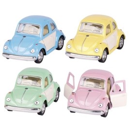 Volkswagen Classical Beetle 1967 | Coche Metálico con Retrofricción