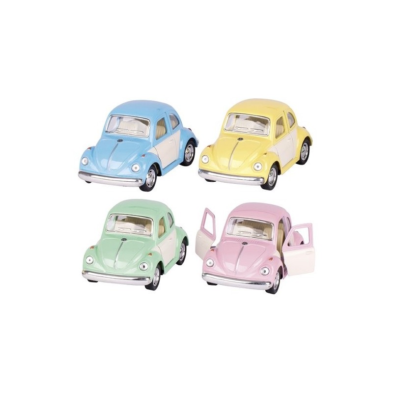 Volkswagen Classical Beetle 1967 | Coche Metálico con Retrofricción