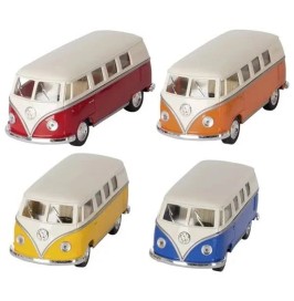 Volkswagen Classical Bus 1962 | Furgoneta Metálica con Retrofricción