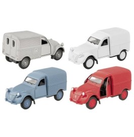 Citroën 2CV Fourgonnette| Furgoneta Metálica con Retrofricción