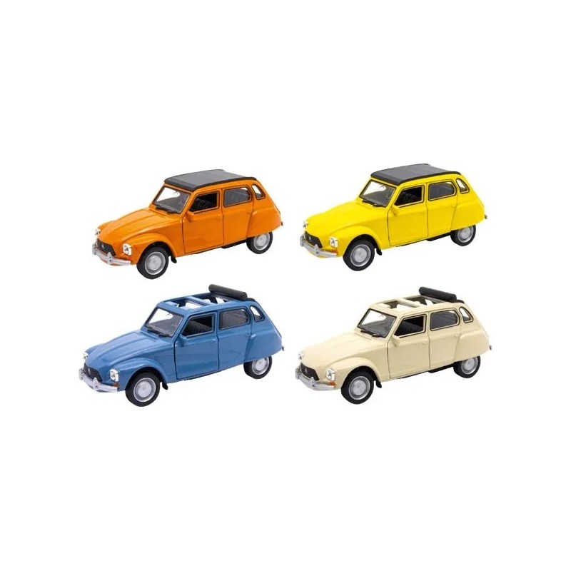 Citroën Dyane | Coche Metálico con Retrofricción