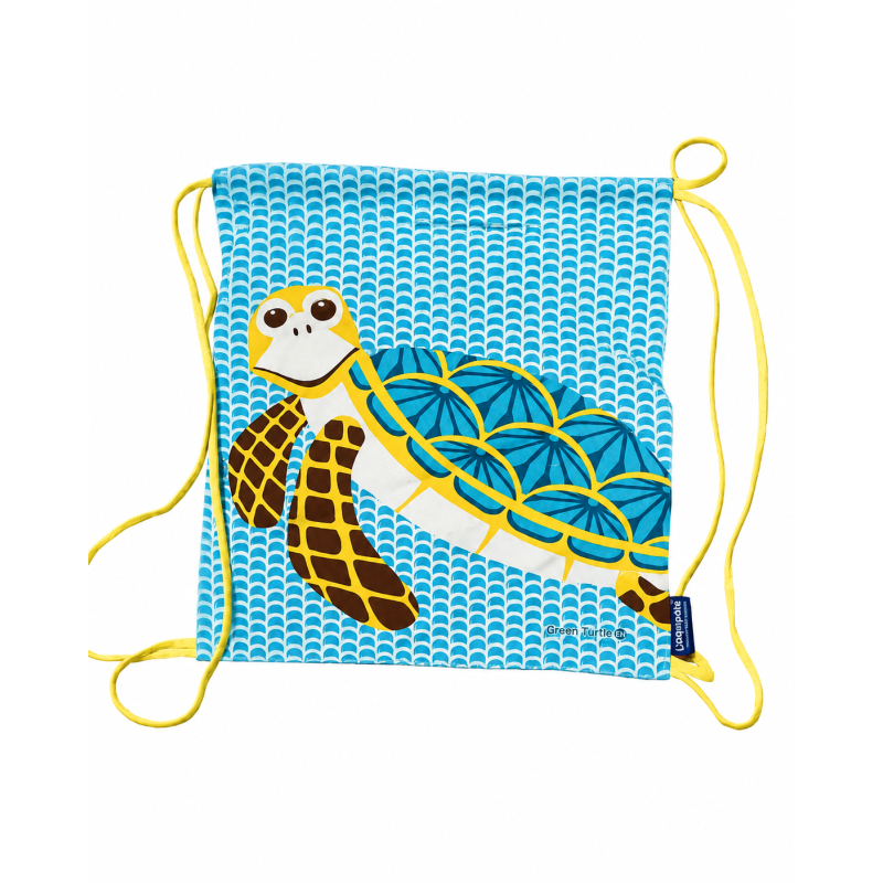 Talega de Tortuga de algodón orgánico Coqenpâte